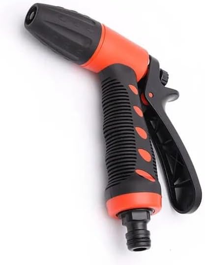 Home 7 Fonksiyonlu Bahçe Sulama Tabancası, 4 Parça Hortum Bağlantı Setli Fıskiye, Ayarlanabilir Su Püskürtme Başlığı, Çim, Bitki, Araç Yıkama ve Bahçe Kullanımı İçin (Ayarlanabilir Set)