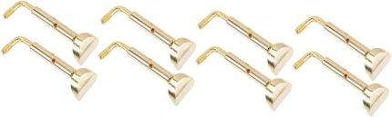 8 Kullanışlı Çene Dayanağı Vidaları Keman Çene Dayanağı Metal Vidalar Keman Aksesuarı Çene Dayanağı Metal lar Çene Dayanağı DIY