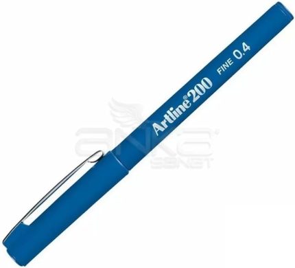 Fineliner 200 0.4Mm Ince Uçlu Yazı Ve Çizim Kalemi Blue