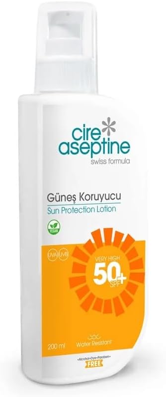 Aseptine Güneş Losyonu - Swiss Formulla Spf 50+ 200 ml