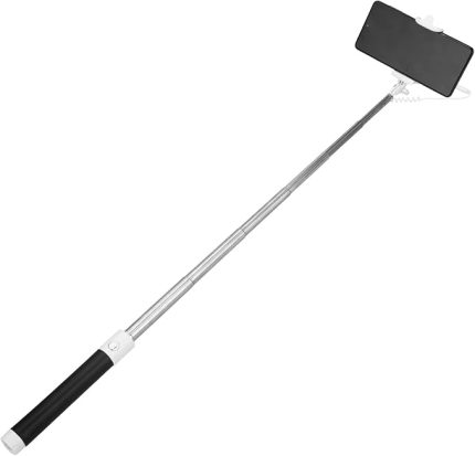 AD-S33 Kablolu Beyaz/Siyah Selfie Çekim Çubuğu