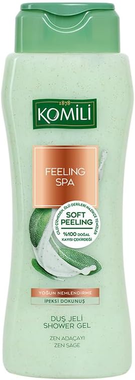 1878 Feeling Spa Adaçayı Duş Jeli - Yoğun Nemlendirme - Vegan - 500 ml