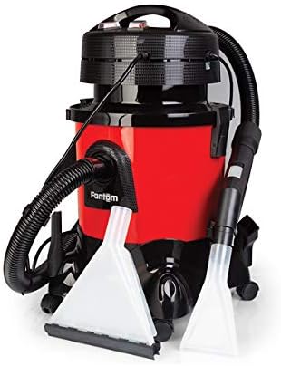 CC 9000 Halı Yıkama Robotu Jumbo, Kırmızı, Islak Vakumlama, Toz Torbalı