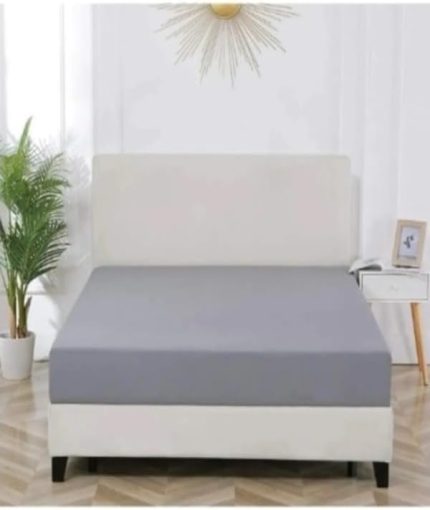 Tek Kişilik 100x200 Lastikli Penye Çarşaf - Koyu Gri (Koyu Gri / 100 x 200)