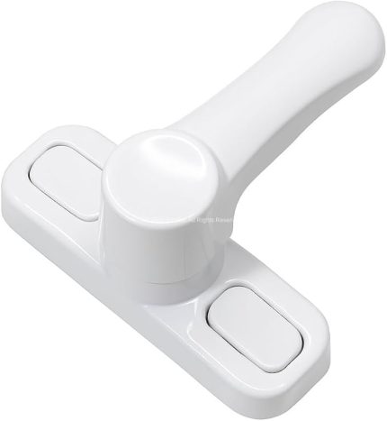 Emniyet Kilidi, Çekmeli, Metal, Çocuk Güvenlik Kilidi, Mandallı, Emniyet Sistemi, Pimapen, PVC Kapı, Pencere Kilidi (Beyaz)