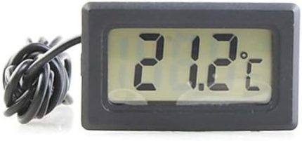 Mini Dijital Prob Termometre (siyah)