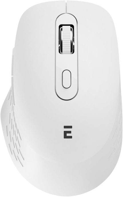 SM-BT09 Usb 2in1 Bluetooth ve 2.4GHz Uzun Menzilli Kablosuz Mouse (BEYAZ)