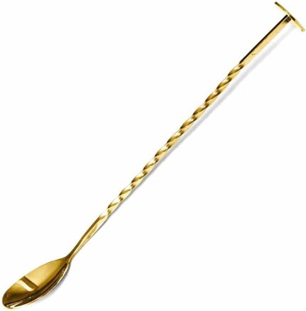 Kokteyl Kaşığı Altın