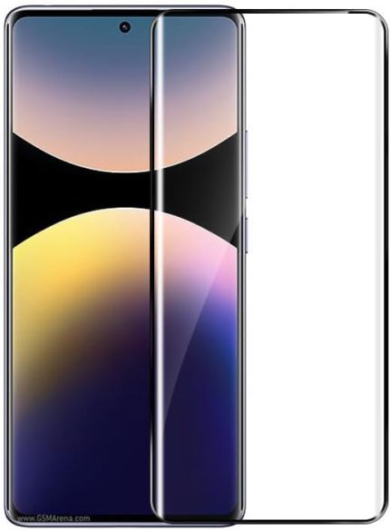 Xiaomi Redmi Note 14 Pro 5G Ekran Koruyucu Nano Tam Kaplayan Pet Siyah