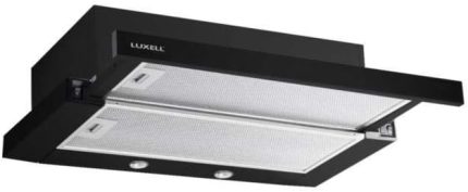 DS6 - 905 S Sürgülü Aspiratör, Siyah