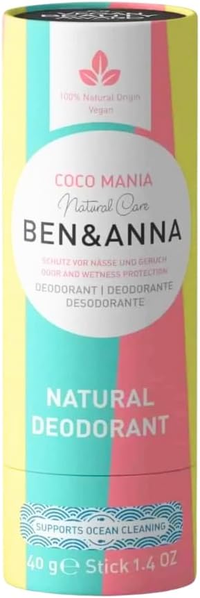 Ben & Anna Coco Mania Natural Vegan Deodorant Stick 40 G 94955