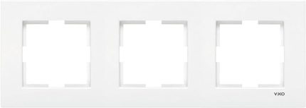 Karre Beyaz Üçlü Çerçeve