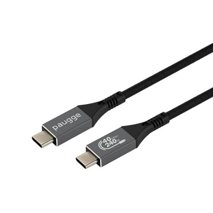 USB 4 Kablo - 40Gbps, USB C Görüntü, Ses, Data ve Şarj Kablosu - 8K 60Hz, 4K 144Hz /120Hz / 60Hz, HDR (2 Metre)