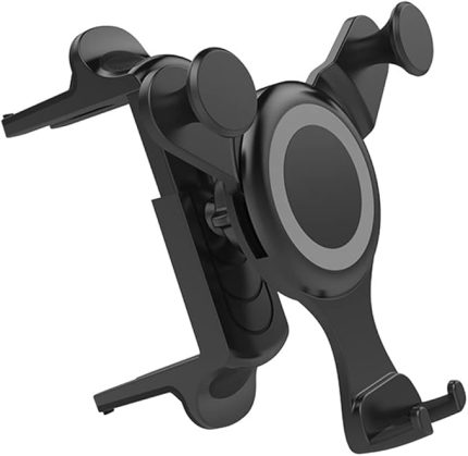 Yuvarlak havalandırma için cep telefonu tutucu, Mercedes-Benz cep telefonu tutucusu A/B/C/E/S-Class, Mini Cooper, Audi-TT, tüm dairesel havalandırma delikleri için uygundur