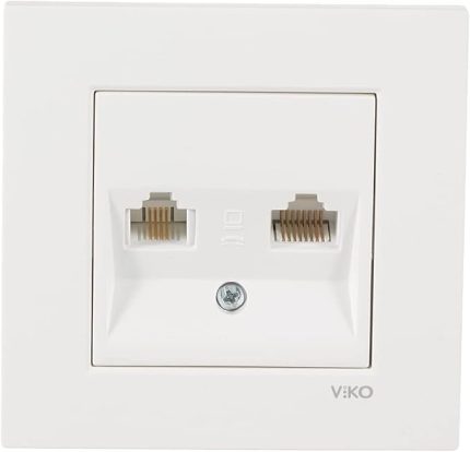 Karre Beyaz DataNümeris Cat6Cat3 A.Opp