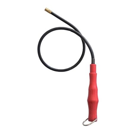 Esnek Manyetik Vida Tutma Mıknatısı Kırmızı Saplı 8mm x 57cm