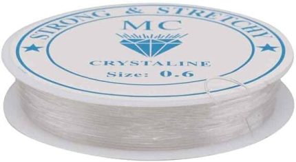 Marifetlerim - Şeffaf Likralı Misina 0,6 mm