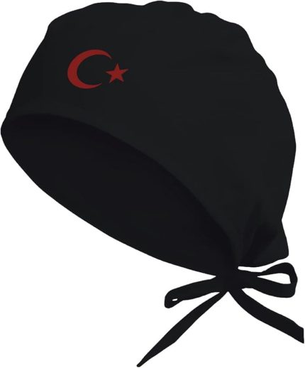 Trend Ayyıldız Temalı Özel Tasarım Cerrahi Bone Siyah