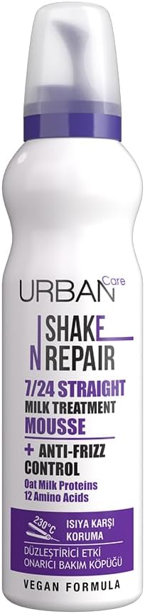 Care Shake N Repair 7/24 Düzleştirici Etkili Saç Bakım Köpüğü, 150 Mililitre, Vegan