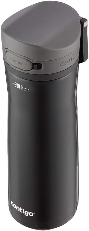 Jackson Autopop Soğuk Su Termosu 590 mL Siyah