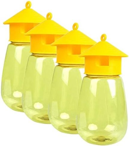 4'lü paket sinek tuzağı, meyve sinek tuzakları, sinek tuzakları, açık