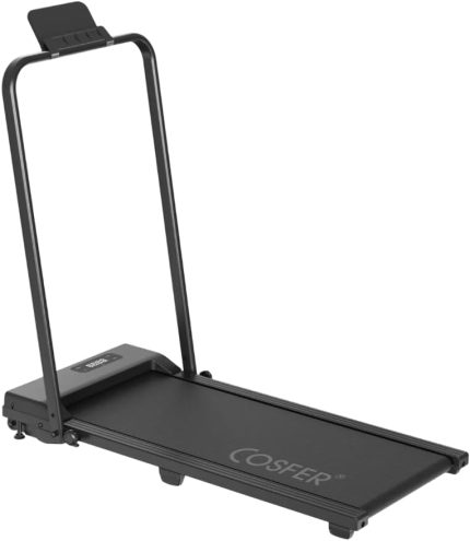 Güçlü 2 Hp Yürüyüş Ve Koşu Bandı Katlanabilen 130 Kilo Taşıma Kapasiteli 1-12 Km Hız Kumandalı