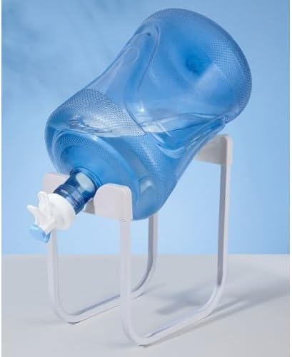 Damacana Musluk Başlığı ve Metal Ayak Stand Seti, Pratik Su Alma Aparatı, Paslanmaz Metal Stand, Her Boy Damacanaya Uyumlu, Kolay Montajlı, Ev ve Ofis İçin