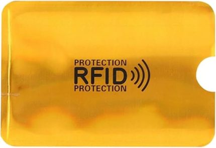 Kredi Banka Kimlik Kartı Koruyucu Kılıf Hırsızlık Önleyici Rfid Nfc Antistatik Aluminyum Metalize Poşet