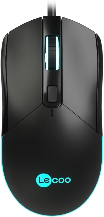MS120 USB Kablolu 2400DPI 4 Tuşlu RGB LED Aydınlatmalı Optik Gaming Optik Mouse Siyah