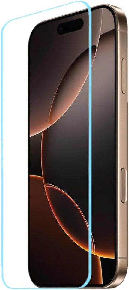 Cam Ekran Koruyucu iPhone 16 Pro Max 6.9" için HD Görüntü Tamperli Cam Çerçevesiz, Darbeye Dayanıklı Dinamik Çerçeve Uyumlu, Kılıf Dostu