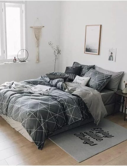 Pandora Nevresim Takımı Tek Kişilik Gri 160 * 220