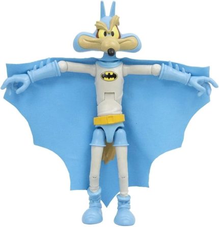 Presiozi Warner Bros Bugs W.e.coyote-batman Kıyafetiyle 18 Cm Koleksiyon Figürü Waw03000