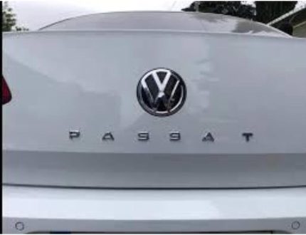 Passat Krom Bagaj Yazısı Passat Yeni Nesil Yazı Gümüş