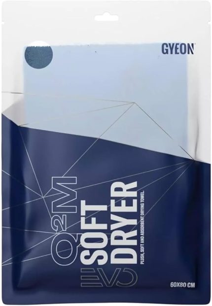 Q²M Soft Dryer EVO Lazer Kesim Peluş Kurulama Havlusu - 60x80 cm