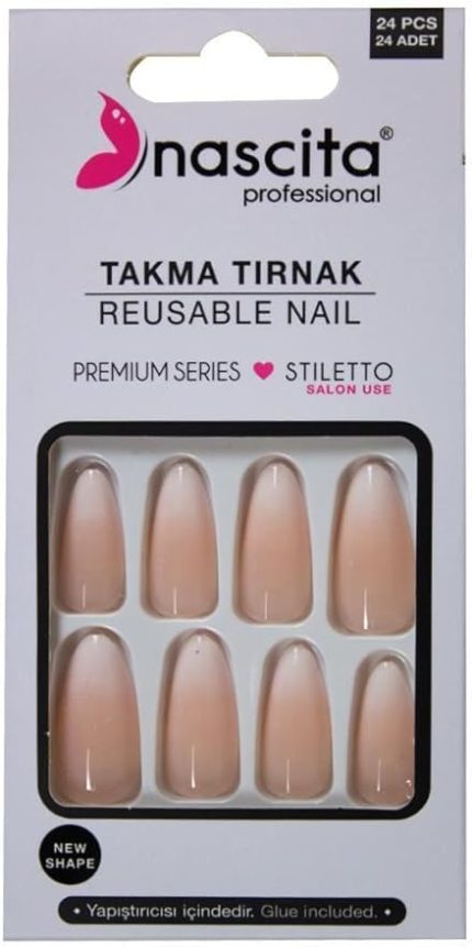 Ombre Stiletto Tırnak - 205