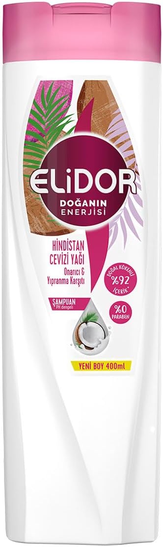 Doğanın Enerjisi Saç Bakım Şampuanı Hindistan Cevizi Yağı Onarıcı & Yıpranma Karşıtı 500 ml