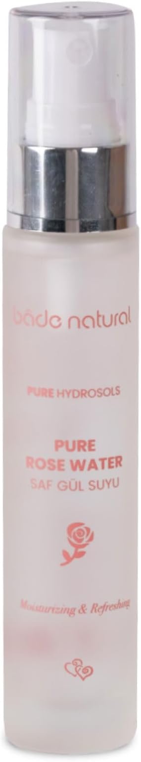 Natural Gül Suyu Gözenek Sıkılaştırıcı Aydınlatıcı ve Arındırıcı Tonik%100 Doğal ve Saf 30 ml