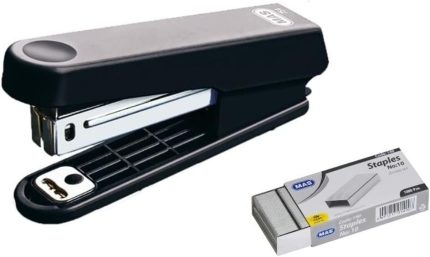 Siyah Küçük Zımba Makinesi + 1 Paket Beyaz Zımba Teli