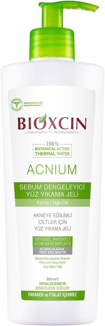 Acnium Sebum Dengeleyici Yüz Yıkama Jeli 500ml
