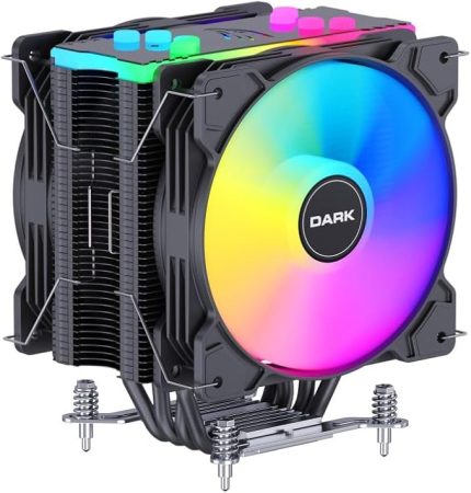 Freezer X129 2xAddresseble RGB LED Fanlı Kule Tipi Soğutucu (DKCCX129)