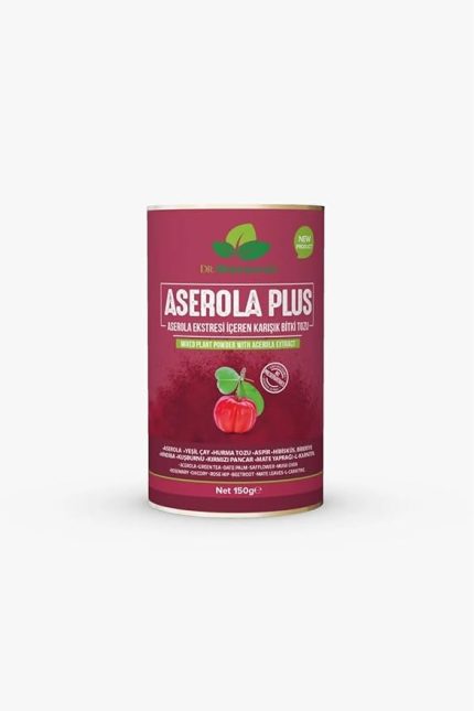 Natural Aserola Plus Karışık Bitki Tozu Barbados Kirazı Acerola Çayı 150 gr