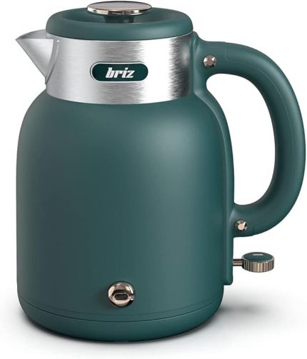BR1040 Retro Yeşil Su Isıtıcı Çelik Kettle