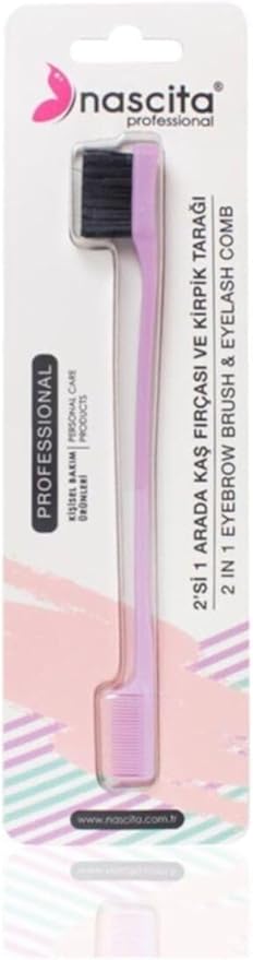 İkisi Bir Arada Kaş ve Kirpik Fırçası