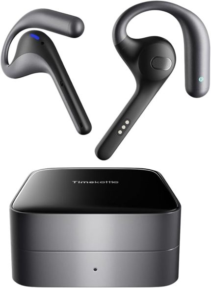 W4 Pro Al çeviri kulaklık, çift yönlü simultane çeviri, çeviri cihazı 40 dili destekler, video ve telefon görüşmeleri, iOS ve Android ile çalışır