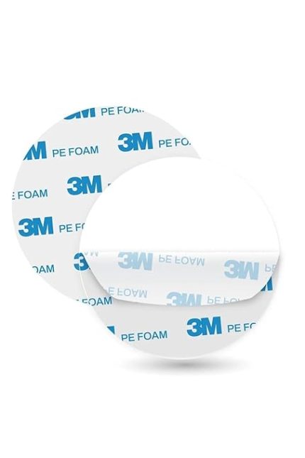 Magnet 100 Adet 3M Yuvarlak Kesimli Köpüklü Çok Güçlü Çift Traflı Bant 30Mm Çap