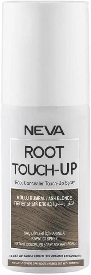 Touch-Up Neva Saç Dipleri Için Anında Kapatıcı Sprey 75 Ml - Küllü Kumral