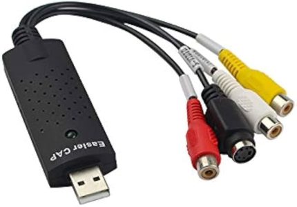 USB Rca Capture Easycap Kamera Uydu Kayıt Kartı (Android Destekli)
