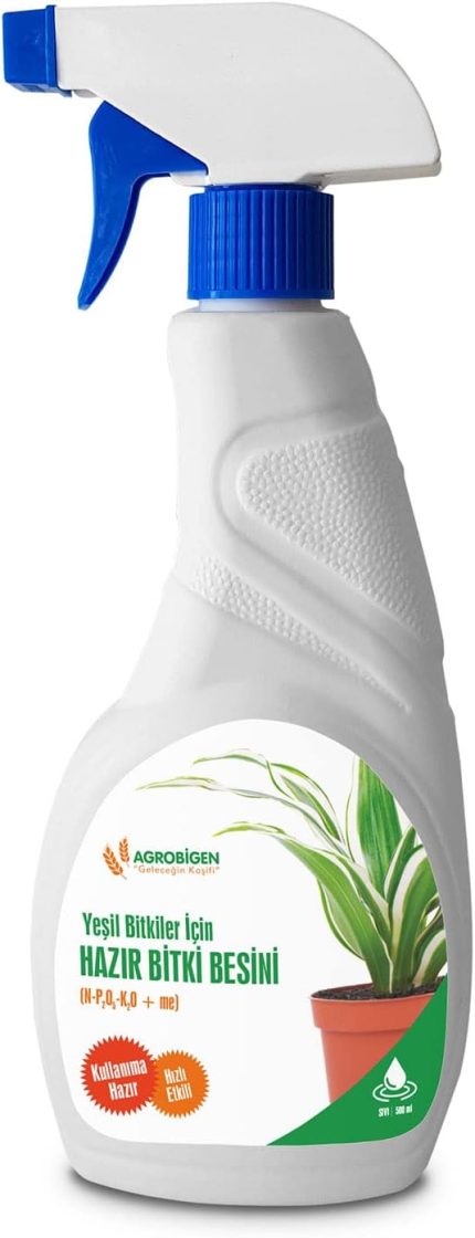 Yeşil Bitkiler için Bitki Besini (Sprey Sıvı-1 adet)