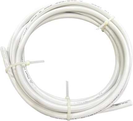 MM CCA TTR BEYAZ RENK KAUÇUK TOPRAKLI SEYYAR ELEKTRİK KABLOSU (10 METRE)