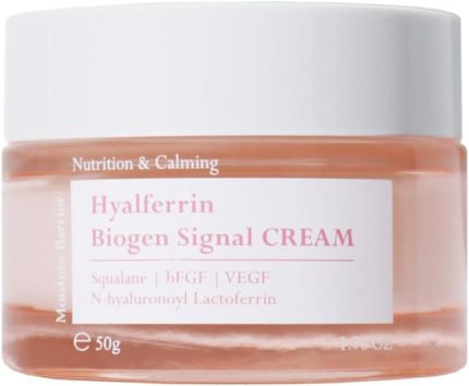 Biogen Sinyal Kremi | 50 ml | Yüz Kremi | Cilt Bariyeri Oluştucu Etki | Dünyanın İLK cilt için optimize edilmiş Laktoferrini